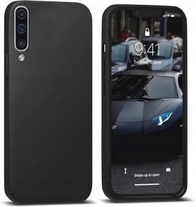 ETUI DO SAMSUNG A70 SILIKON KOLOR SOFT CASE +SZKŁO