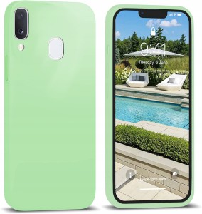 ETUI DO SAMSUNG A20E SILIKON KOLOR SOFT SILICONE CASE + SZKŁO SILIKONOWE