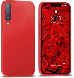 ETUI DO SAMSUNG A7 2018 SILIKON KOLOR SOFT + SZKŁO