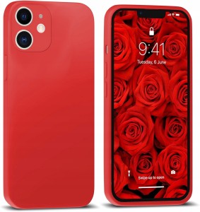 ETUI DO IPHONE 12 SILIKON KOLOR OCHRONA APARATU+SZKŁO