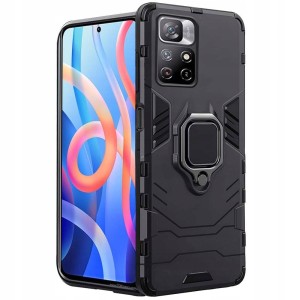 ETUI PANCERNE RING DO XIAOMI REDMI NOTE 11 / 11S+SZKŁO