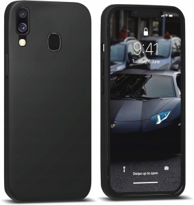 ETUI DO SAMSUNG A40 SILIKON KOLOR SOFT CASE +SZKŁO