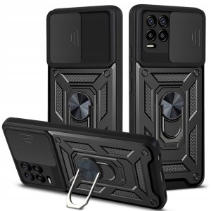 ETUI PANCERNE DO REALME 8 / 8PRO SLIDE RING +SZKŁO