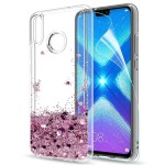 ETUI BROKAT HONOR 8X LIQUID CASE BROKATOWE +SZKŁO