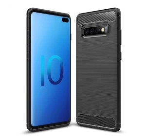 ETUI DO SAMSUNG S10 PLUS CARBON CASE SLIM + FOLIA