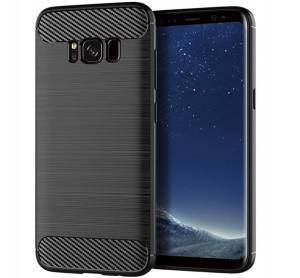 ETUI DO SAMSUNG J4 PLUS 2018 CARBON CASE+SZKŁO