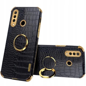 ETUI SKÓRA KROKODYLA DO HUAWEI P30 LITE + SZKŁO
