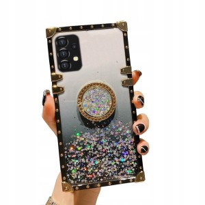 ETUI DO SAMSUNG A33 5G MOCNE BROKAT RING + SZKŁO