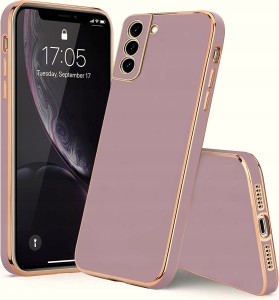 ETUI GLAMOUR DO SAMSUNG S21 FE SILIKON CASE +SZKŁO