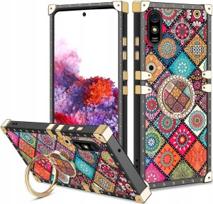 ETUI GLAMOUR DO XIAOMI REDMI 9A RING CASE + SZKŁO