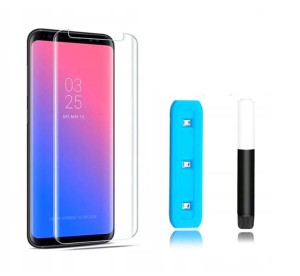 Szkło na cały ekran FULL GLUE UV 9H 5D iPhone XS Max