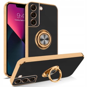 ETUI GLAMOUR RING DO SAMSUNG S21 FE CASE + SZKŁO