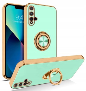ETUI GLAMOUR RING DO HUAWEI NOVA 5T SILIKON SZKŁO