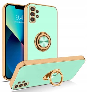 ETUI GLAMOUR RING DO SAMSUNG A32 5G SILIKON SZKŁO