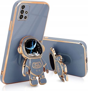 ETUI ASTRONAUT 6D DO SAMSUNG A51 SILIKON + SZKŁO