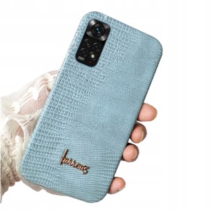 ETUI SKÓRA WĘŻA DO XIAOMI REDMI NOTE 11 + SZKŁO