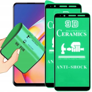 2x SZKŁO HYBRYDOWE DO HUAWEI Y6 2018 FOLIA CERAMICZNA 9D 3D NA CAŁY EKRAN