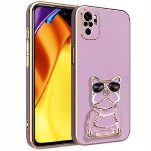 ETUI GLAMOUR DOG 6D DO XIAOMI REDMI NOTE 10 / 10S UCHWYT PODSTAWKA + SZKŁO