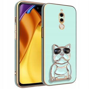 ETUI DO HUAWEI MATE 10 LITE GLAMOUR DOG 6D UCHWYT PODSTAWKA OCHRONA + SZKŁO
