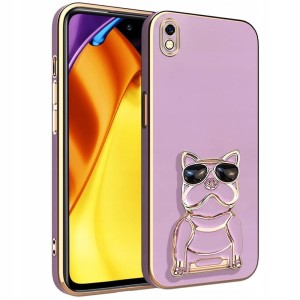 ETUI DO HUAWEI Y5 2019 GLAMOUR DOG 6D UCHWYT PODSTAWKA OCHRONA CASE + SZKŁO