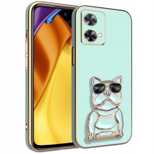 ETUI DO MOTOROLA MOTO EDGE 40 NEO 5G GLAMOUR DOG 6D UCHWYT OCHRONA CASE