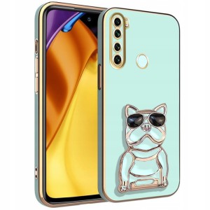 ETUI GLAMOUR DOG 6D DO XIAOMI REDMI NOTE 8T UCHWYT PODSTAWKA CASE + SZKŁO