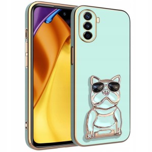 ETUI GLAMOUR DOG DO HUAWEI NOVA Y70 UCHWYT PODSTAWKA CASE SILIKON + SZKŁO