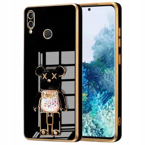ETUI GLAMOUR DO XIAOMI REDMI NOTE 7 BEAR UCHWYT CASE MIŚ SILIKON + SZKŁO
