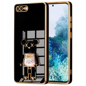 ETUI GLAMOUR DO IPHONE 7 PLUS / 8 PLUS BEAR UCHWYT MIŚ SILIKON CASE + SZKŁO