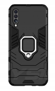 ETUI PANCERNE HOLDER RING DO SAMSUNG A7 2018+SZKŁO